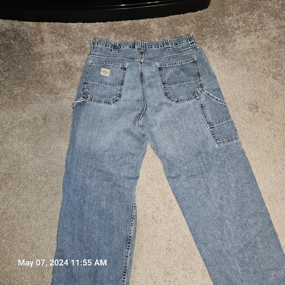 Vintage Mens lee Dungrees 34 - Picture 6 of 7